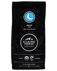 Kicking Horse Coffee, Decaf, Swiss Water Process, Dark Roast - Best Decaf Coffee