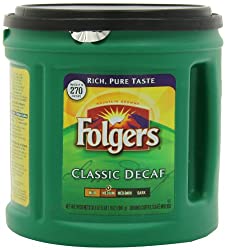 Folgers Classic Decaf - Best Decaf Coffee Brands of 2020