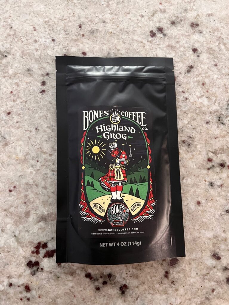 Bones Coffee Highland Grog Ground Coffee