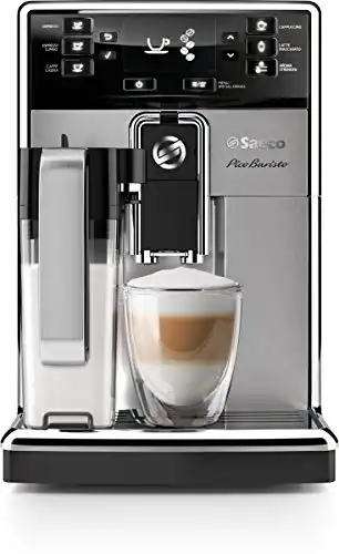 Saeco PicoBaristo Super Automatic Espresso Machine, Stainless Steel, HD8927/47